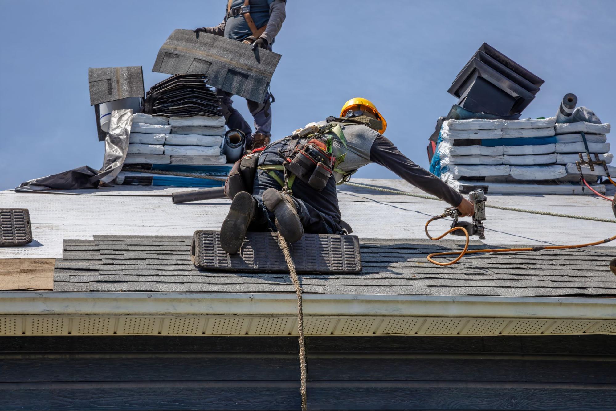 High quality roofing materials and workmanship